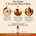 Gotas de curcumina + Cardo Mariano para Apoyar tu Hígado