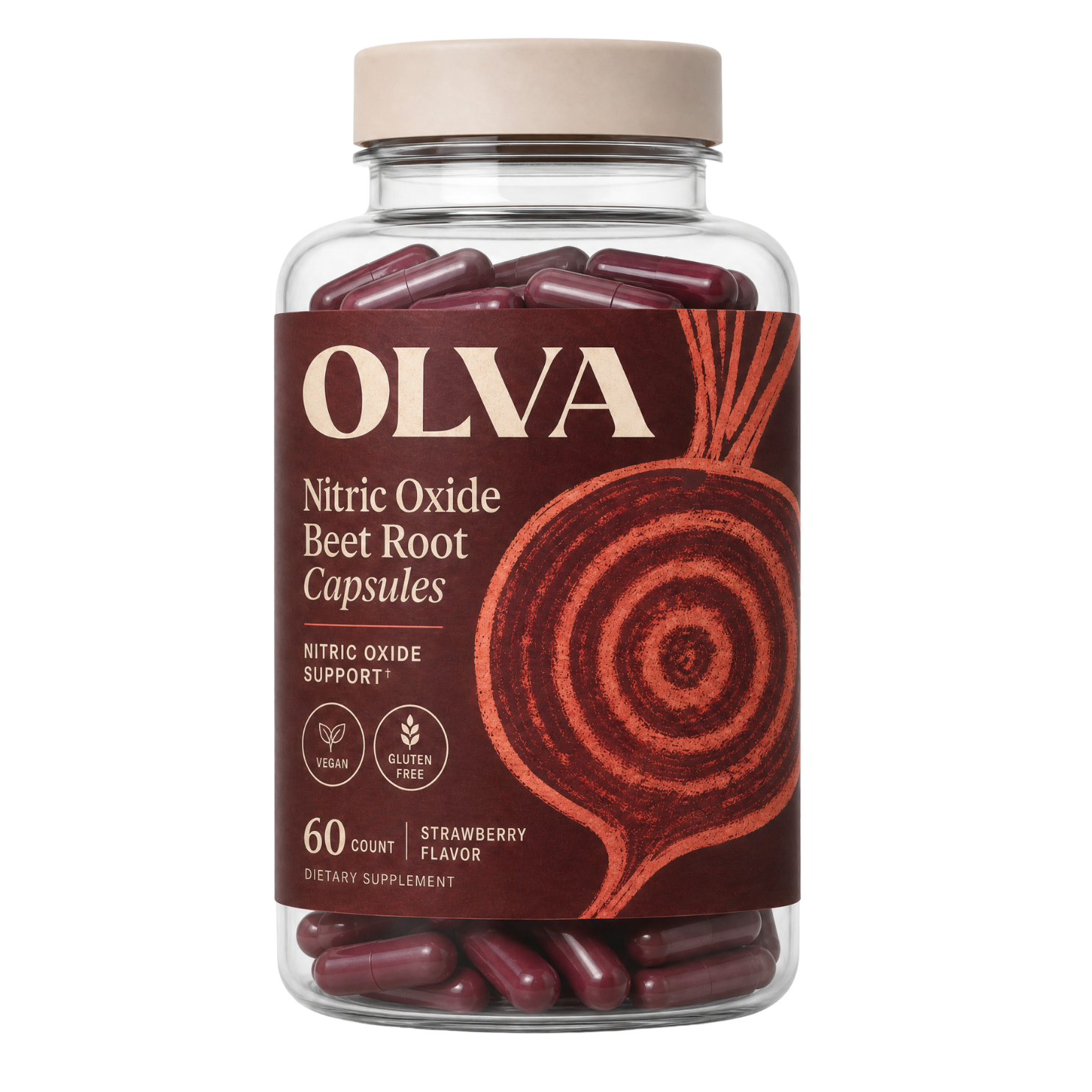 OLVA Nitric Oxide Beet Root Capsules