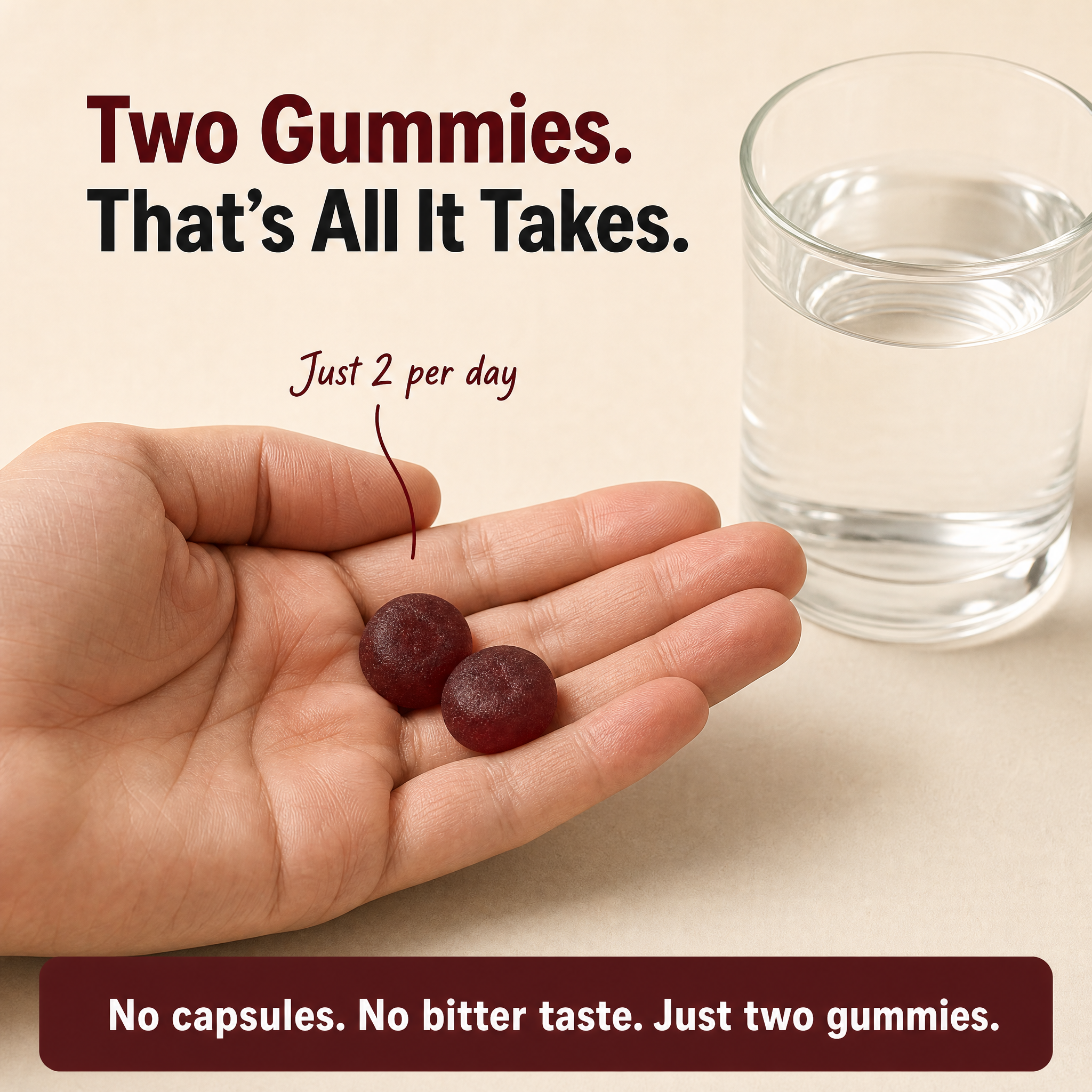OLVA - Strawberry Flavored Beet-root Gummies