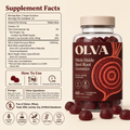 OLVA - Strawberry Flavored Beet-root Gummies