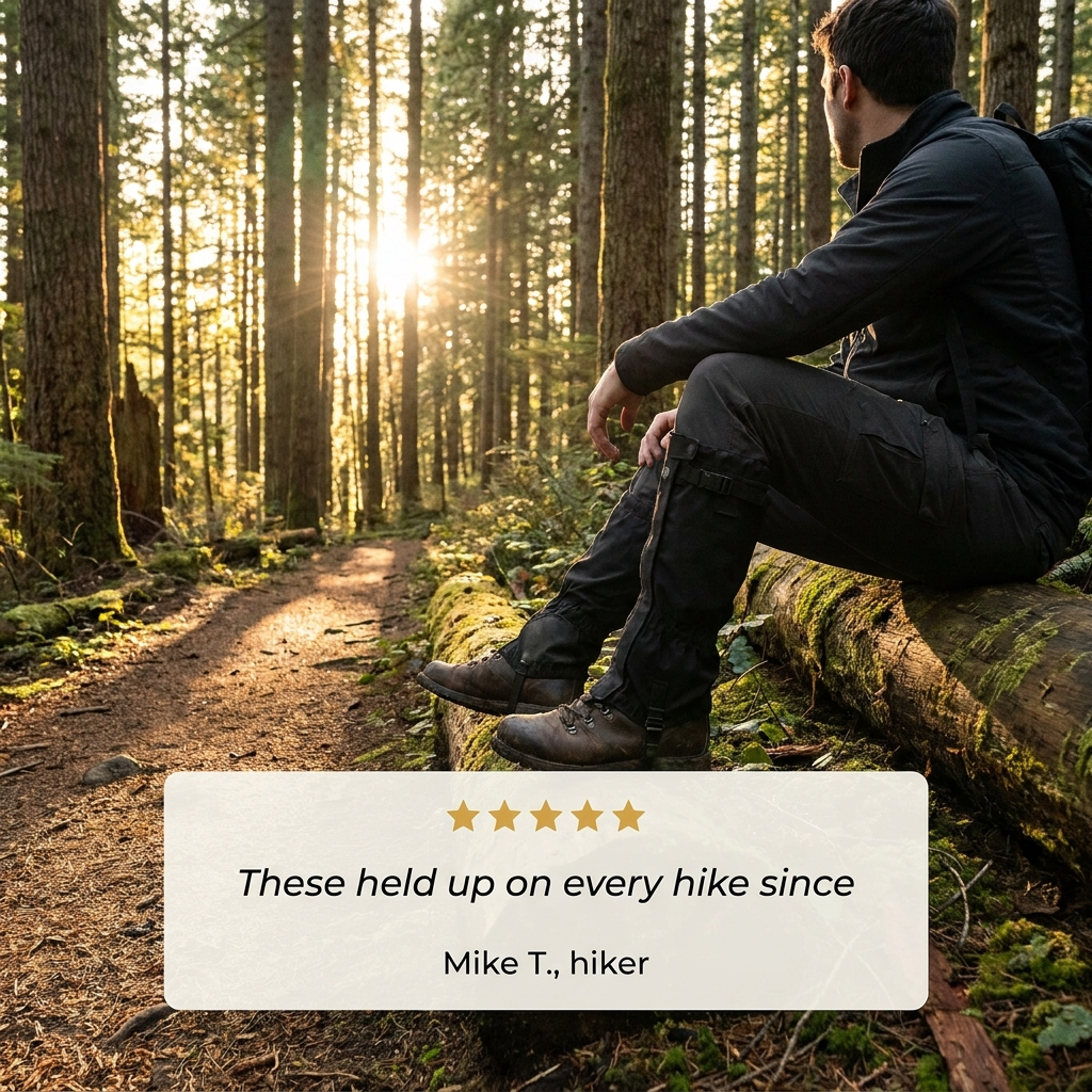 These held up on every hike since — Mike T., hiker