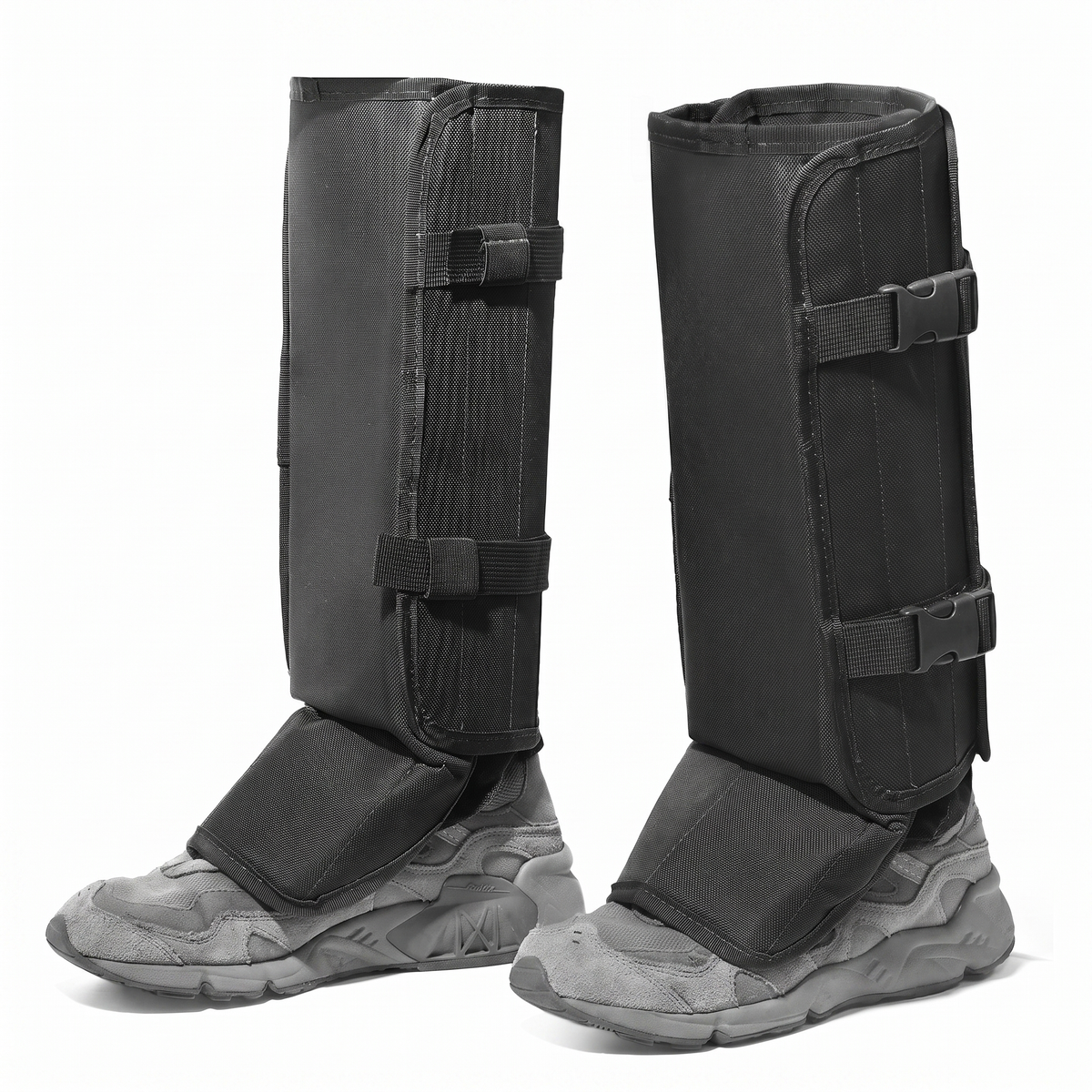 TerraGuard Leg Guards — Black and Camo, clean product shot