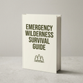 Emergency Wilderness Survival Guide hardcover