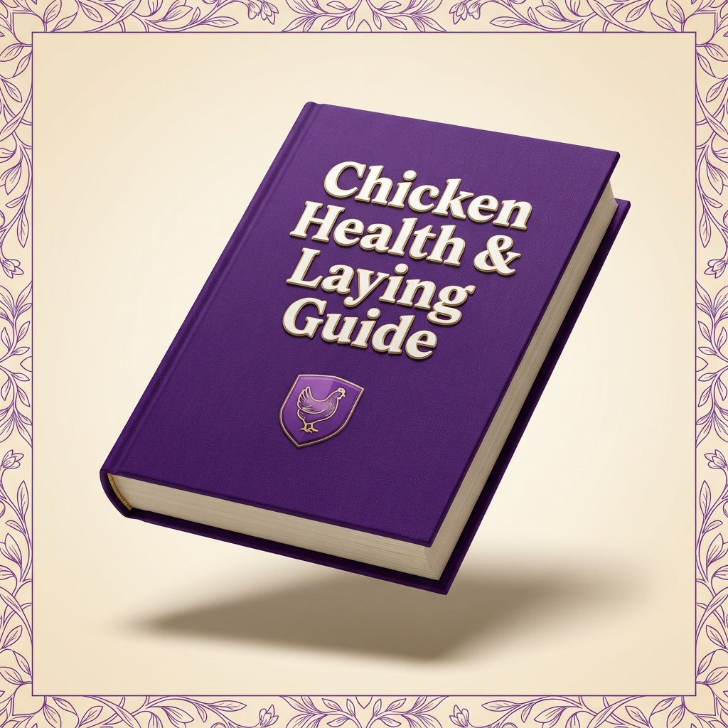 Chicken Health and Laying Guide hardcover ebook gift