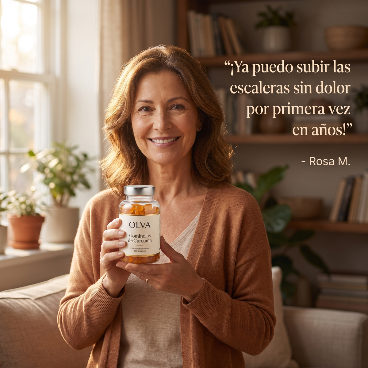 OLVA – Gomitas de Cúrcuma para Aliviar el Dolor de Articulaciones